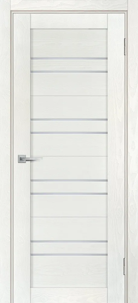 Фото Межкомнатная дверь Лайт-19 nanotex Белый ясень